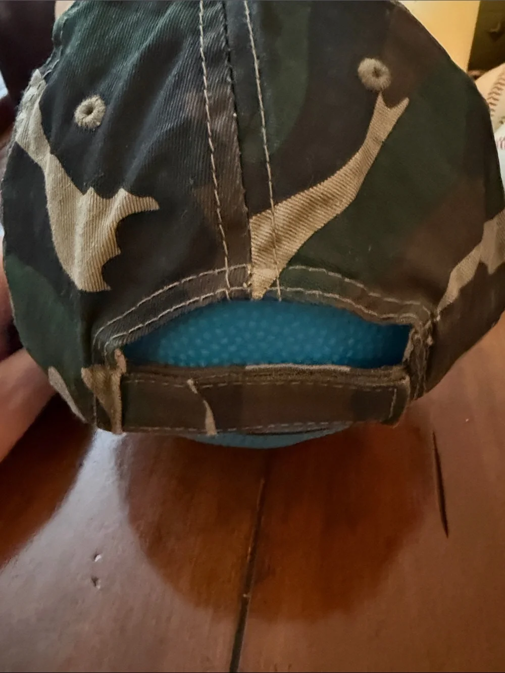 Kids Camo Baseball Cap - Green Camouflage